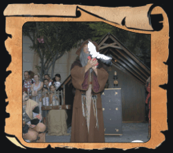 Spectacle de rue Merlin