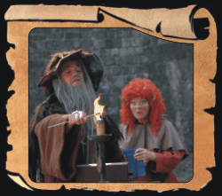 Spectacle de rue Merlin